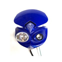 Careta con luz azul Halogeno