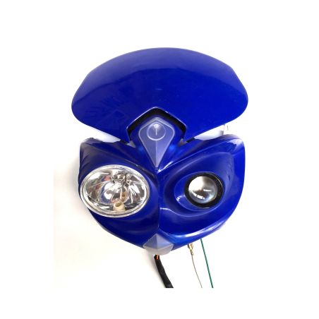 Careta con luz azul Halogeno