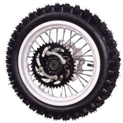 Rueda radios trasera 12" COMPLETA