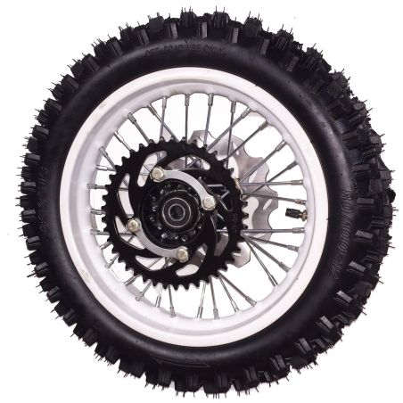 Rueda radios trasera 12" COMPLETA
