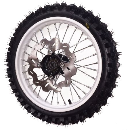 Rueda radios delantera 14" COMPLETA