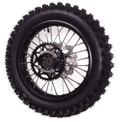 Rueda radios trasera 14" COMPLETA