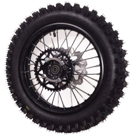Rueda radios trasera 14" COMPLETA