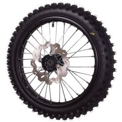Rueda radios trasera 17" COMPLETA