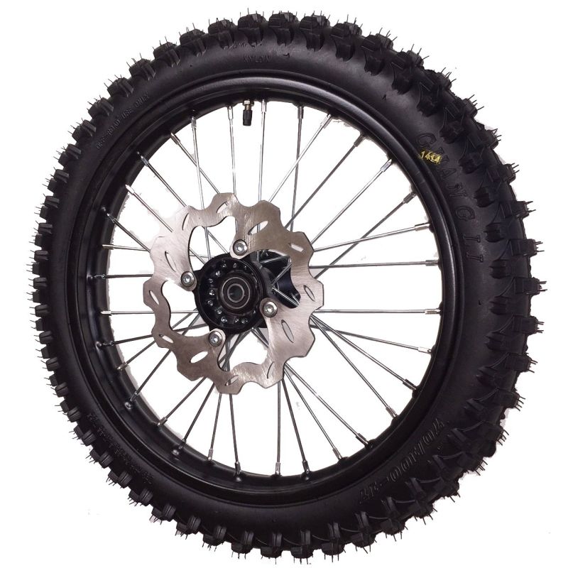 Rueda radios trasera 17" COMPLETA