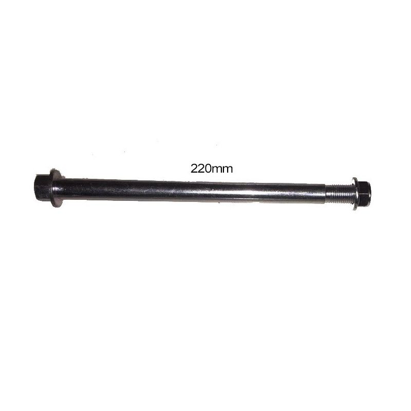 Eje ruedas 15mm 220mm