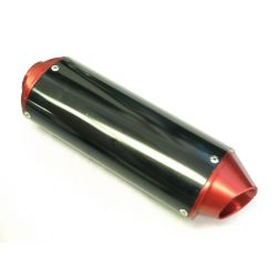 Silencioso ovalado aluminio CNC