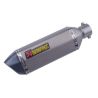 Silencioso AK  aluminio + carbono