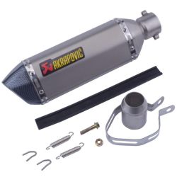 Silencioso AK  aluminio + carbono