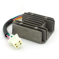 Regulador de corriente con cables