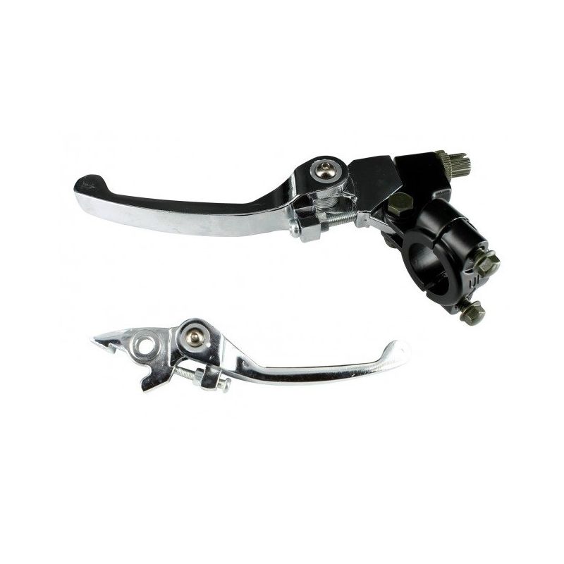 Manetas articuladas cromadas