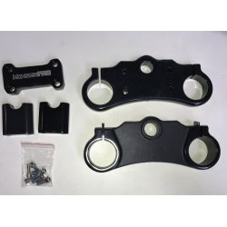 Tijas aluminio motard 175mm