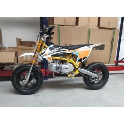 Pit Motard 160 SM beebad PREMIUM 18cv 4 velocidades Suspension OHLINS frenos JJUAN neumaticos Briggestone escape GP y mas...