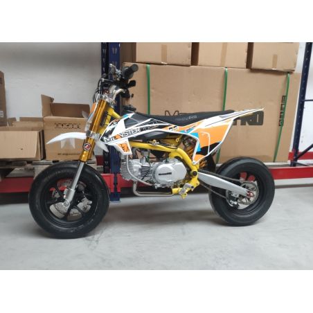 Pit Motard 160 SM beebad PREMIUM 18cv 4 velocidades Suspension OHLINS frenos JJUAN neumaticos Briggestone escape GP y mas...