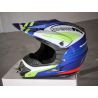 Casco infantil incluye esponjas para adaptarlo en tallas AZUL/ROJO